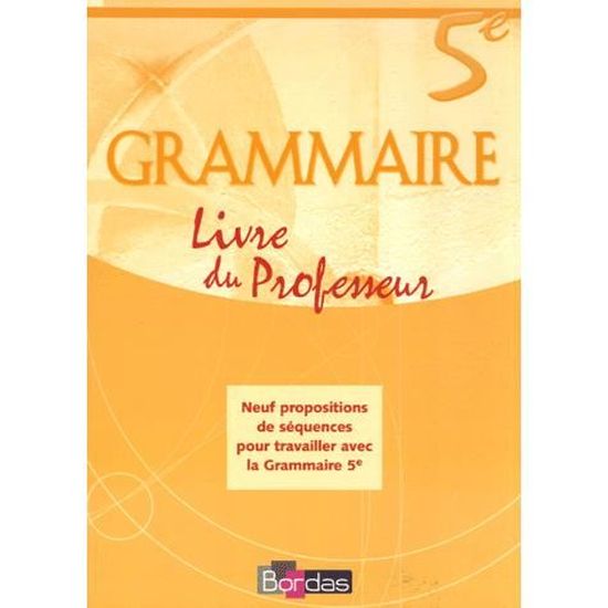 Grammaire 5eme Cdiscount Librairie grammaire-5eme-cdiscount-librairie