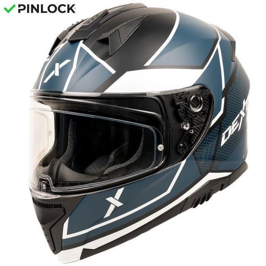 Casque Moto ELEVEN 22.06 Motoblouz - Homologation ECE 22.06, ABS, 1420g, écran Pinlock Offert, Intérieur Lavable - 3