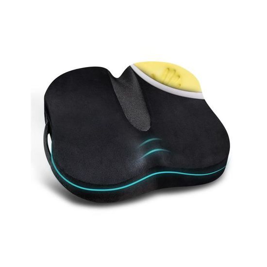 Gaethra Coussin Ergonomique Assise, Coussin Coccyx Mousse à Mémoire de Gaethra Coussin Ergonomique Assise, Coussin Coccyx Mousse à Mémoire de