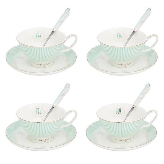 Feuille Vert Tasse à café réutilisable voyage silicone pliable /& Couvercle//soucoupe 175 ml