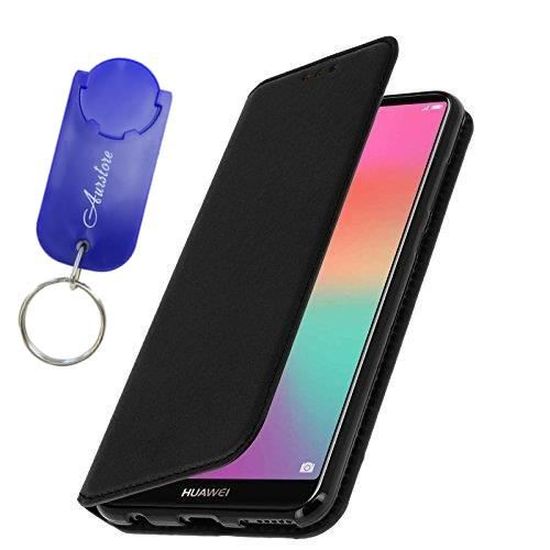 Housse étui à Clapet (bookstyle) Pour Huawei Y6 2018 - Bleu, En TPU - Neuf Avec Emballage - Marque Mtb