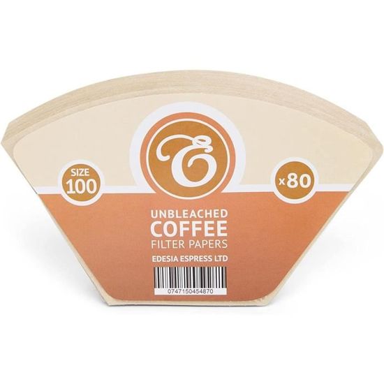 Filtres Melitta Original taille 102 (boite de 80) détartrant