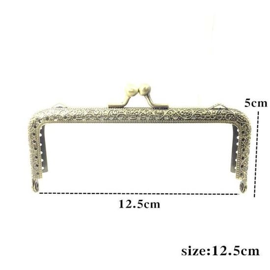Sangle de bagage,Cadre en métal pour porte-monnaie,porte-monnaie avec porte-clés,cadre en arc