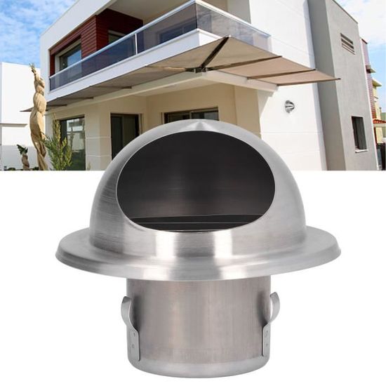 Grille De Ventilation Murale Extérieure 4 Pouces (100mm) - Couvercle Extracteur Soffite, Neuf