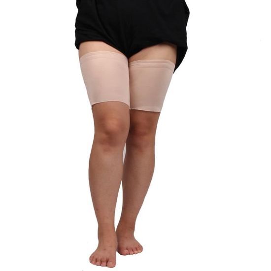 Bandes De Cuisse Anti-Frottement Niwicee - En Nylon/Élasthanne Avec Silicone, Confy Pour Jupes Et Sport