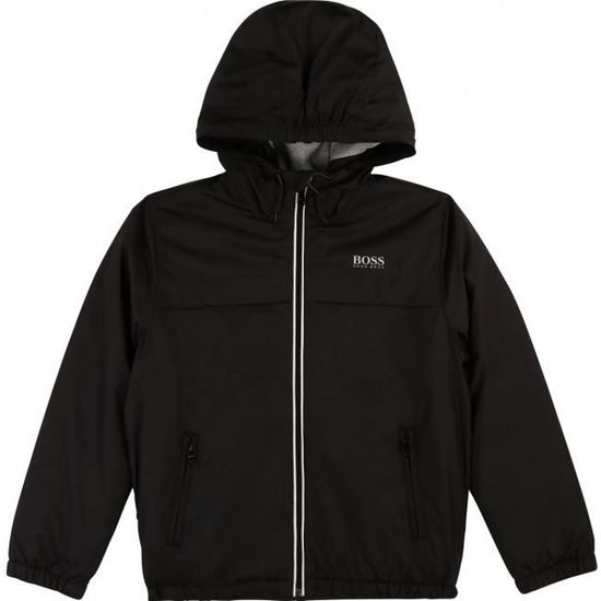 Veste coupe-vent Hugo Boss Junior Noir Cdiscount Prêt-à-Porter