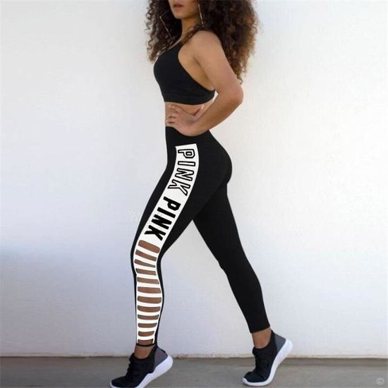 Legging Galaxie Femme - Pantalon Yoga Taille Haute En Polyester Extensible