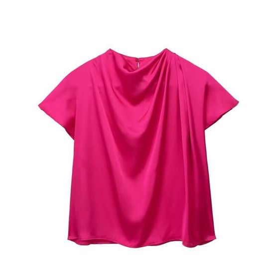 Chemise Homme Facit XL - Bleu Et Blanc à Carreaux - Manches Courtes Coton - Été - Occasion Parfaite
