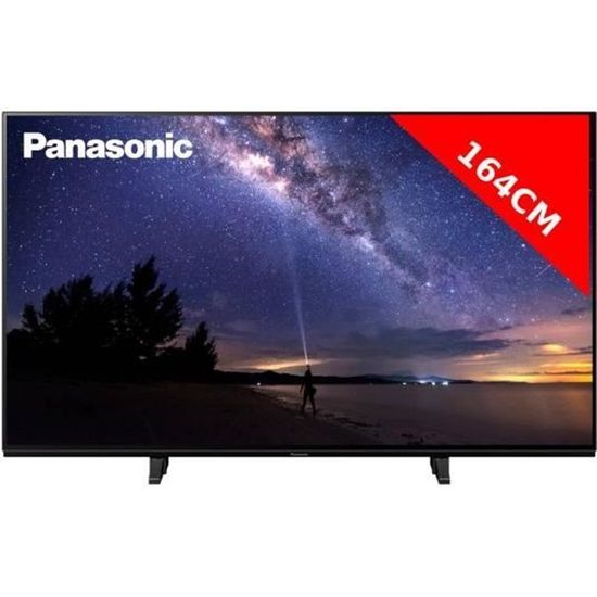 TV OLED 4K 164 cm PANASONIC TX-65JZ1000E - Processeur HCX Pro AI - HDR10+ Adaptive - Dolby Vision IQ