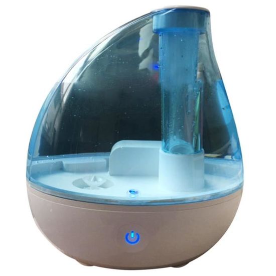 Rosekm Humidificateur Ultrasonique Silencieux 2L - Brume Froide 360°, Bébé & Plantes, Arrêt Auto, Noir