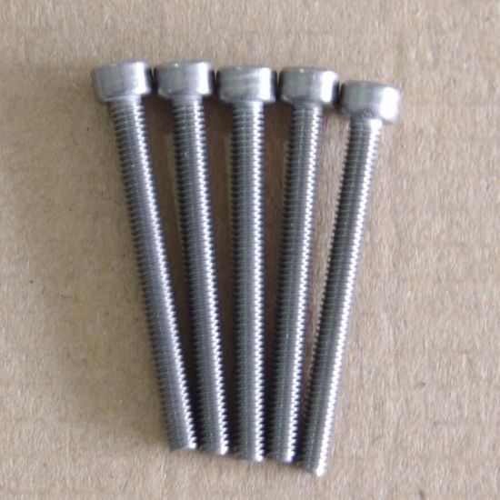 Lot De Boulons En Titane Gr5 M8 X 1,25 - Longueurs 10mm à 170mm - Hexagonal