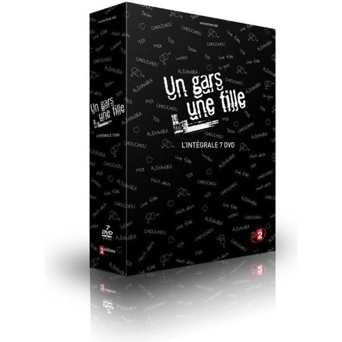 Dvd Coffret Integrale Un Gars Une Fille En Dvd Serie Pas Cher