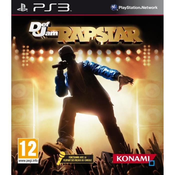 Konami Def Jam Rapstar PS3