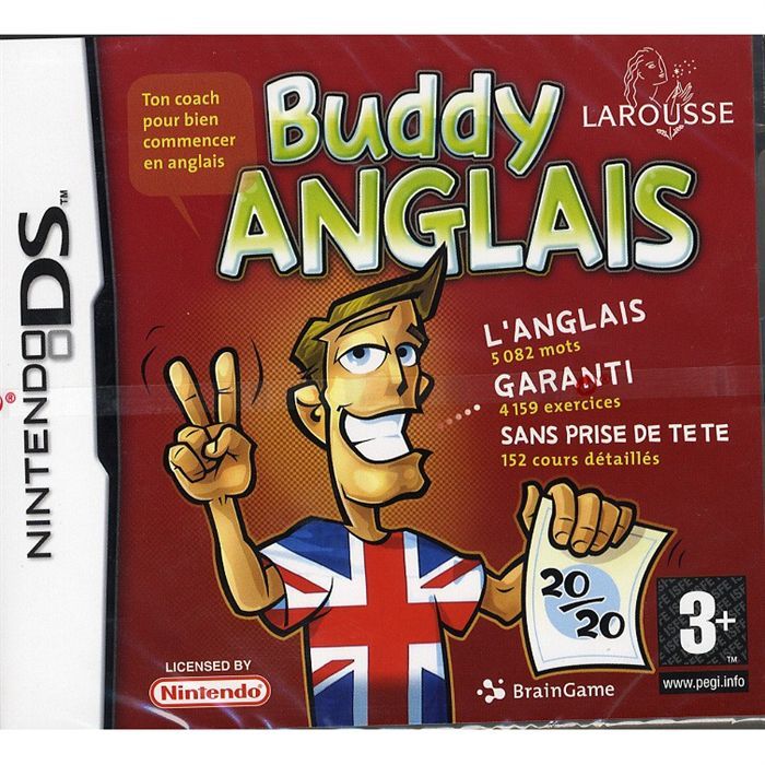Buddy Anglais / Jeu Console Nintendo Ds