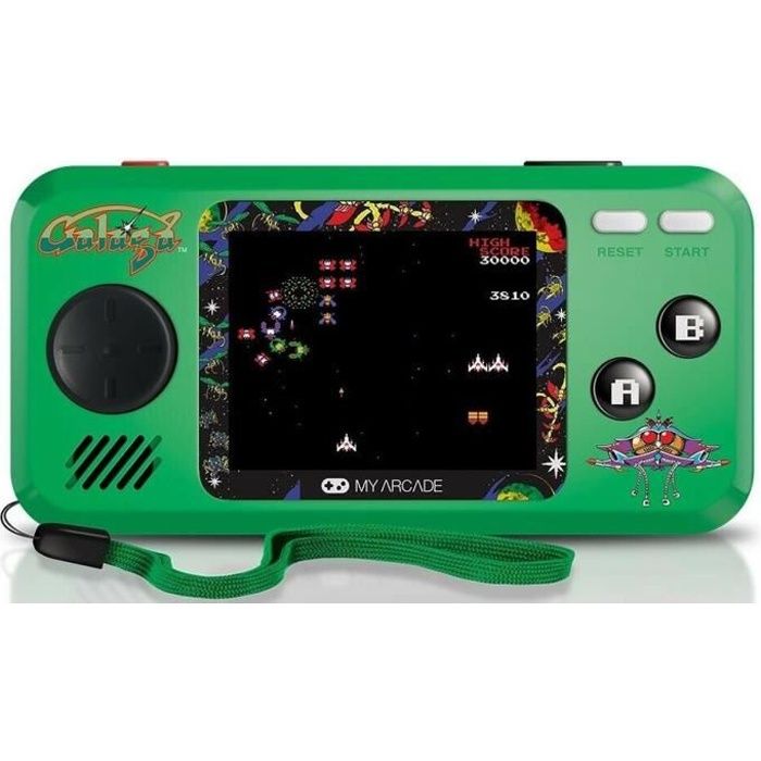 Console Portable Pocket Player - My Arcade - GALAGA