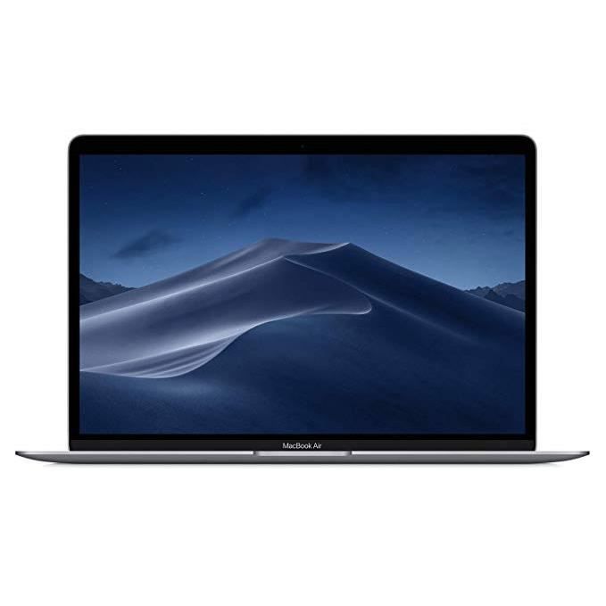 APPLE MacBook Air 2018 MRE82 128GB 13.3inch Gris + AZERTY French Silicone Keyboard Cover Skin