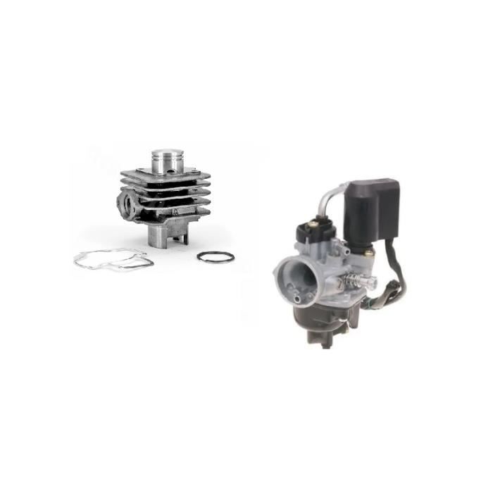 Carburateur 17.5 mm + Cylindre Piston Vespa Zip Typhoon Liberty