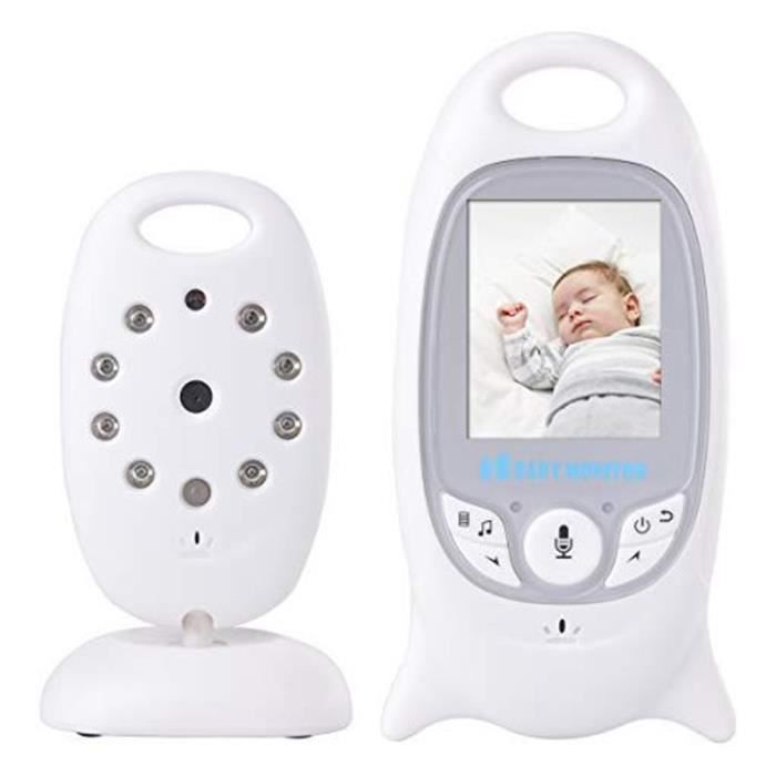 Video Baby Phone sans fils avec Microphone et Nocture vision 2.0 Pouces-1 pc
