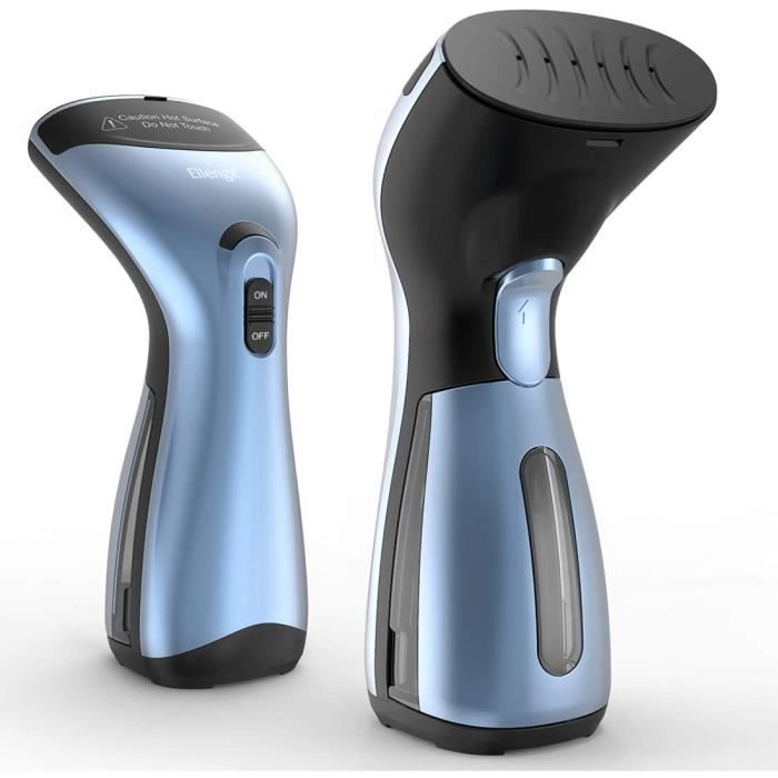 Defroisseur Vapeur Portable, Ellenge Steamer Defroisseur a Vapeur Voyage pour Vêtements, Calor Défroisseur Vapeur Vertical 1000W, Ré