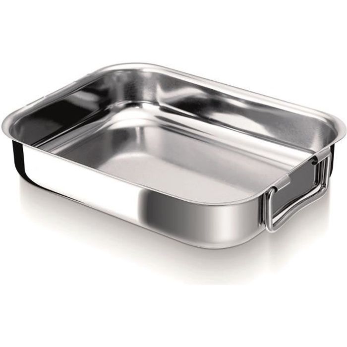 BEKA Plat rectangulaire - Inox - 40 x 28 cm
