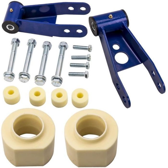 Avant 3'' + Arrière 2' Lift Kit Spacers pour Jeep Cherokee XJ 84-01 4WD 1984-2001 Spring Spacers