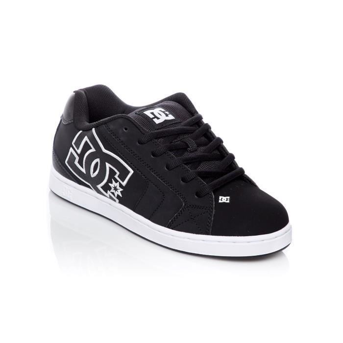 Chaussures Dc Net Noir-Noir-Blanc