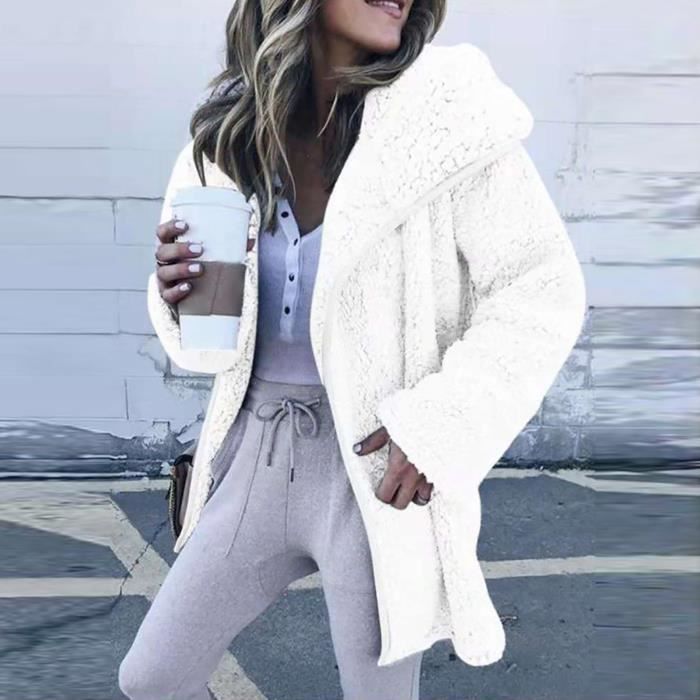 Femmes hiver à manches longues Hoodies Cardigan pull veste décontractée manteauXWP201110013