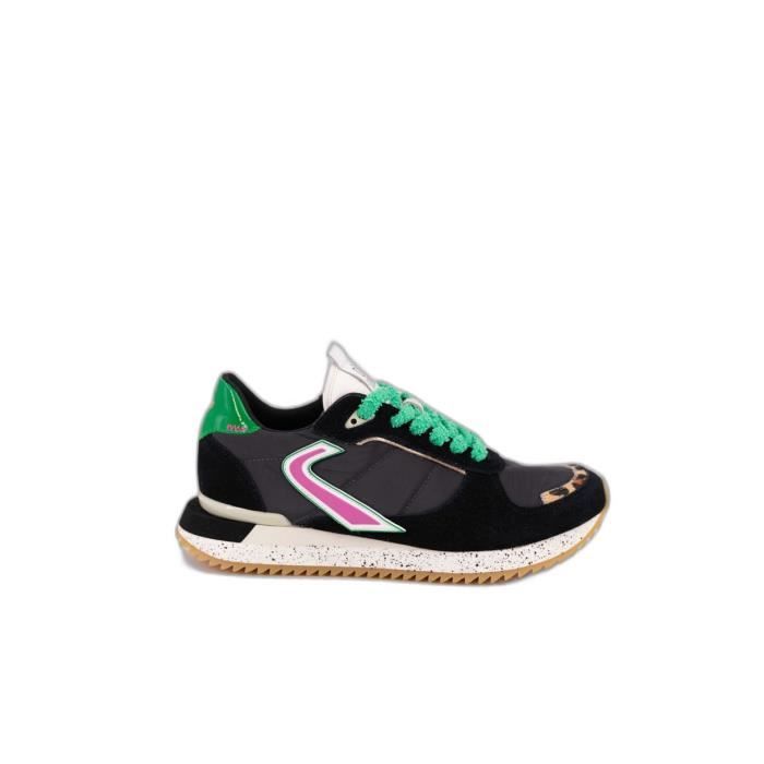 Baskets femme 0-105 Runnix Trim - black green - 39