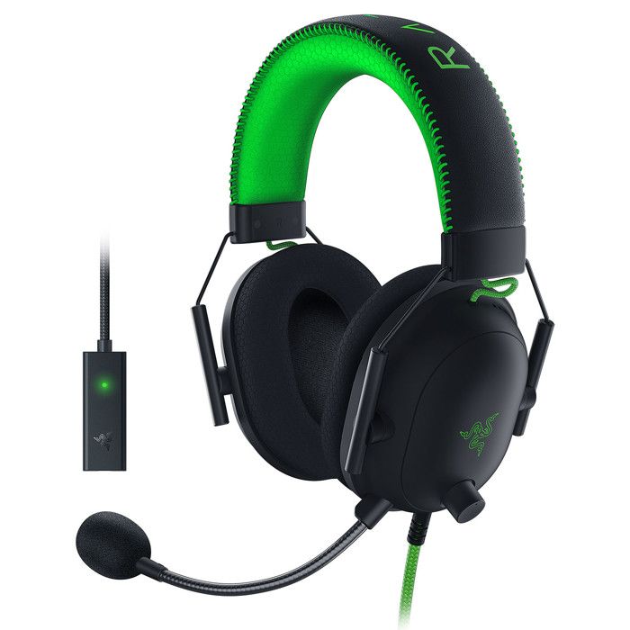 Casque Gaming filaire Razer BlackShark V2 Edition Spéciale Noir et vert Noir Et Vert