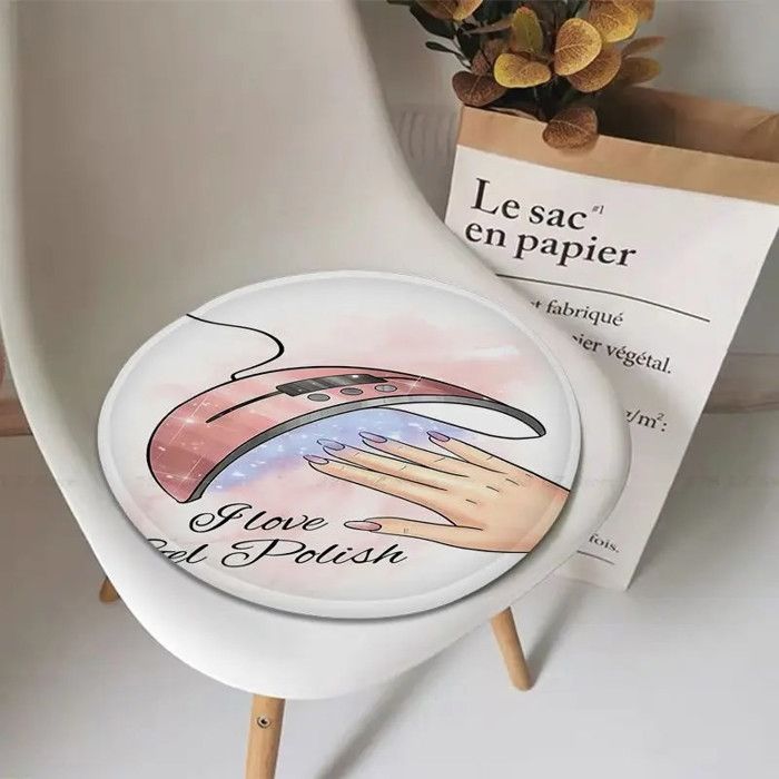 Housse De Coussin IBILIU Vintage « Be Thankful » 30x50 Cm – Coton Et Lin, Orange, Fermeture Zip