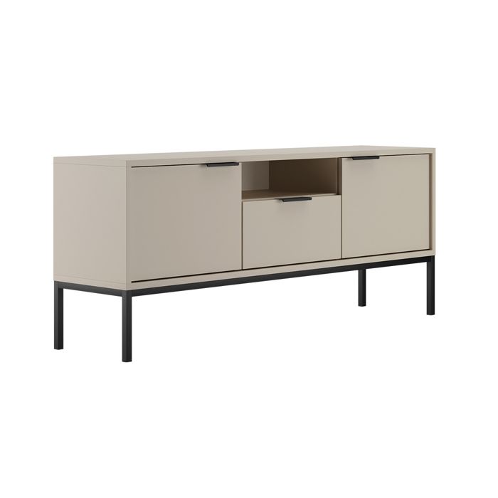 Meuble TV Petits-meubles - Seattle - 135 x 33 x 56 4cm - Cachemire Meuble TV Petits-meubles - Seattle - 135 x 33 x 56 4cm - Cachemire