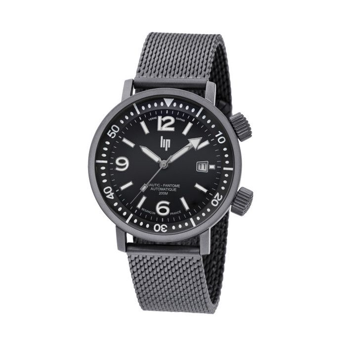 Montre bracelet lip Grande Nautic-Ski Automatique 41 mm _ 671859 Montre bracelet lip Grande Nautic-Ski Automatique 41 mm _ 671859