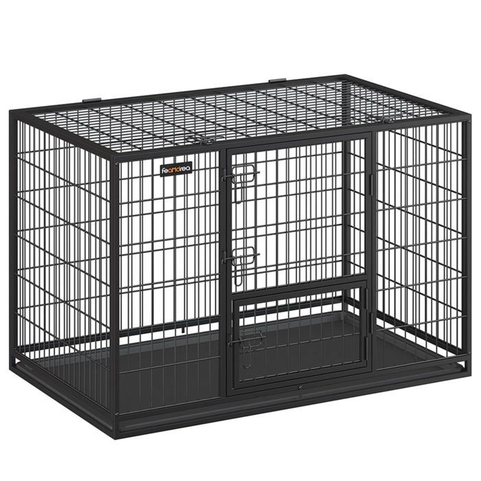 Meilleurs prix pour Cage pour chien lourd 107 x 70 x 749 cm pour chiens de taille grande