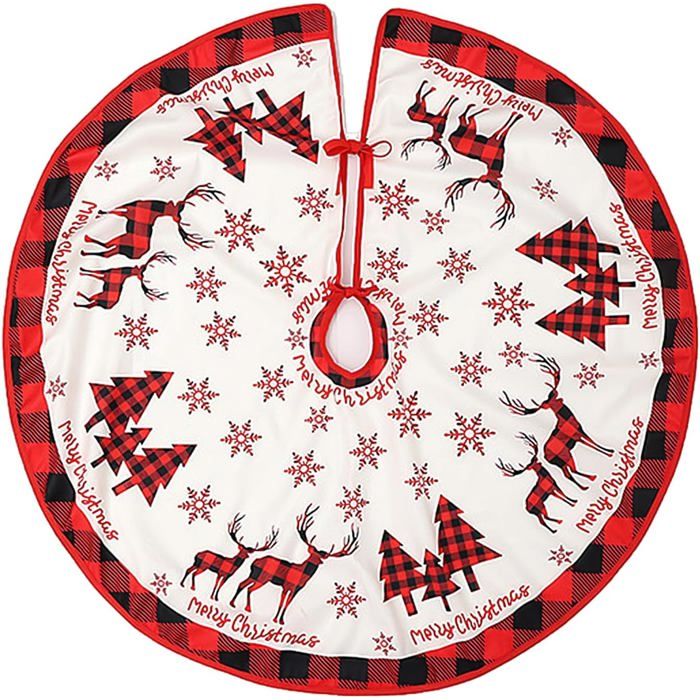 PIED DE SAPIN ARBRE DE NOEL - TAPIS DE SAPIN ARBRE DE NOEL 120cm feutre