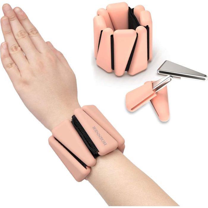 Bracelet lesté réglable pour poignet de femme Bracelet de poignet à bouton Idéal pour les exercices de jogging