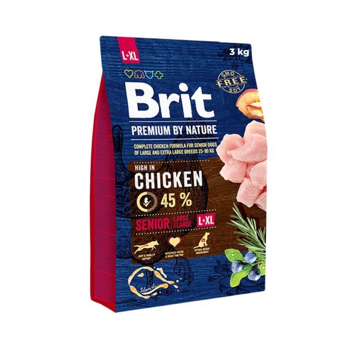 Premium by Nature Senior Croquettes L/XL pour Grandes Races de Chiens - Aliment Complet - Favorise la Digestion Les articulations Premium by Nature Senior Croquettes L/XL pour Grandes Races de Chiens - Aliment Complet - Favorise la Digestion Les articulations