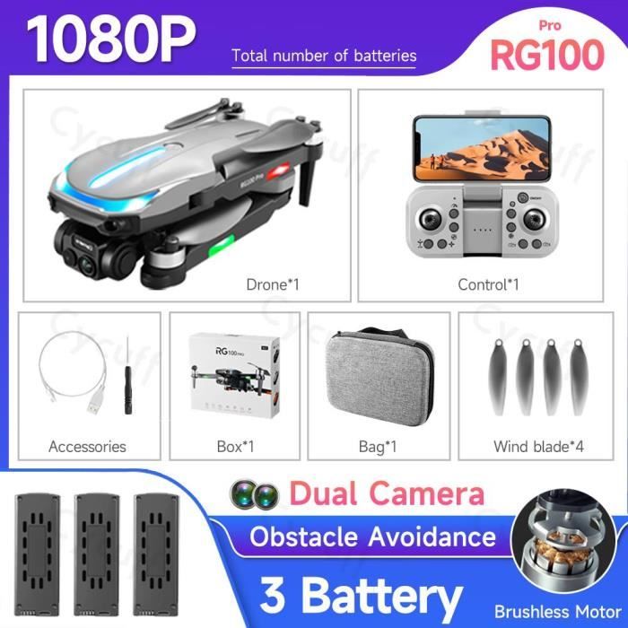 Drone Xiaomi M3 Pro 8K Tripla Fotocamera HD - Senza Spazzole, Evita Ostacoli, Rientro Automatico, 1000m