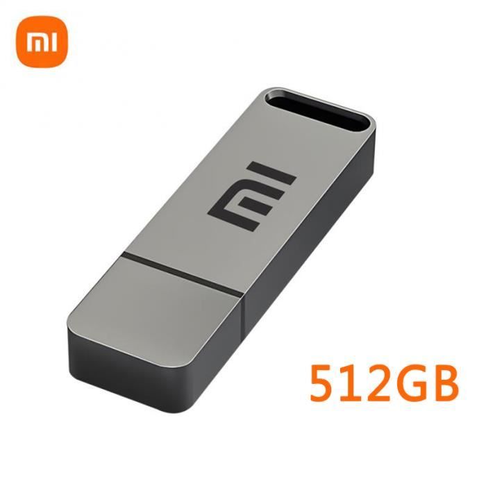 Gris 512 Go-Xiaomi-Clé USB 3.1 d'origine, clé USB haute vitesse, clé USB en  métal, clé USB Type-C, clé USB po - Cdiscount Informatique
