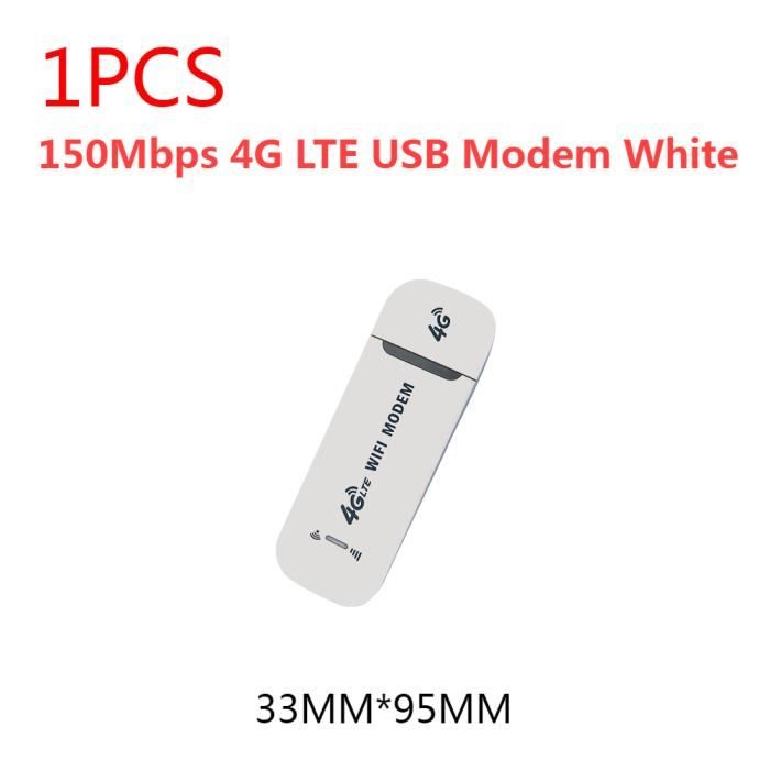 Sxhlseller Modem WiFi USB 4G LTE, Routeur 4G Portable 3200 MAh Avec