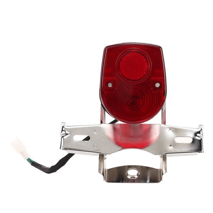 Couvercle Collier Feu Arrière Chromé Pour Harley - Compatible Touring, Dyna, Softail, XL (sauf Modèles Spécifiques)