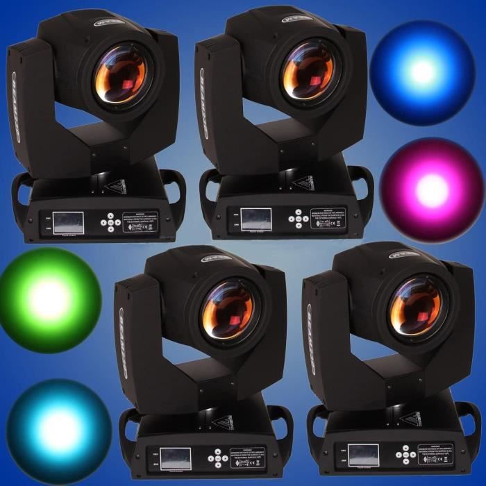 Éclairage De Scène Lumières De Scène LED Compatibles Avec Le Contrôleur DMX-512 36 X 1W RGB LED