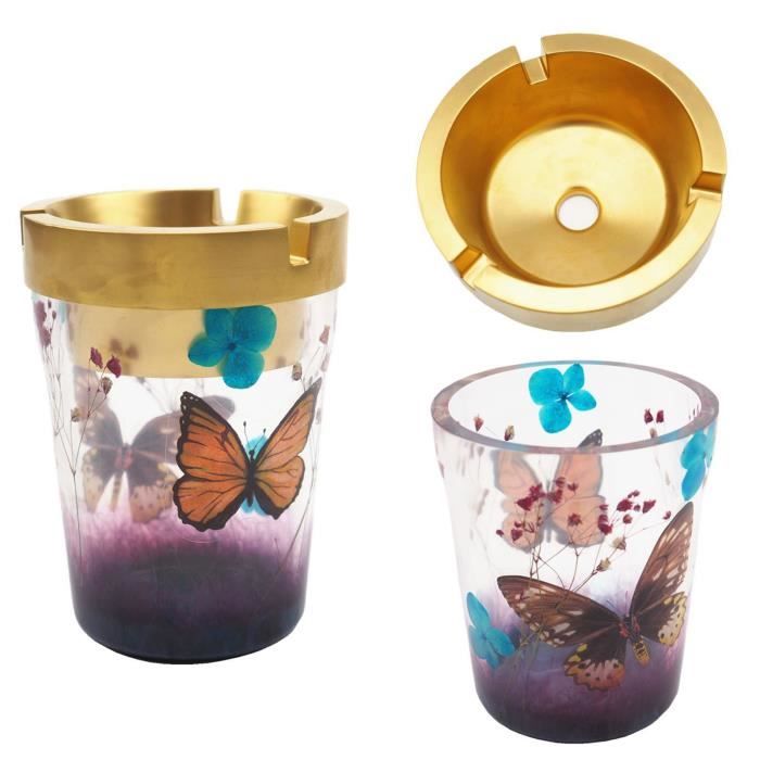 Moule En Résine Epoxy Cendrier De Voiture Moule En Silicone Bricolage