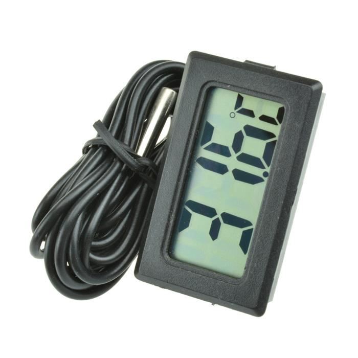 Thermometre Hygrometre - DIGITAL LCD - Cave à vin - Cdiscount Maison
