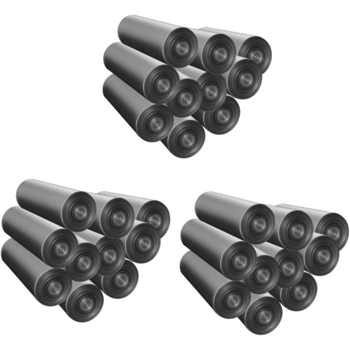 Sacs Poubelles Jaunes 60L Déchets Durable 50 Pièces Pour La Ségrégation