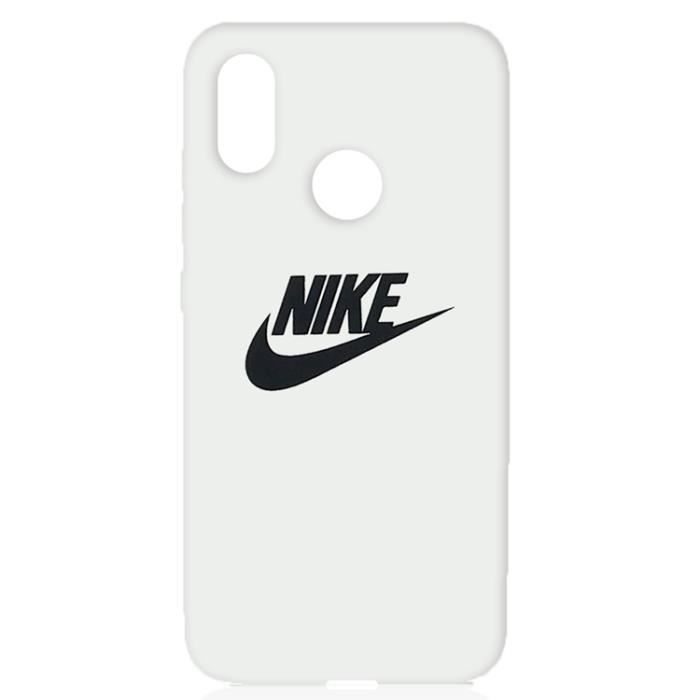 Coque HUAWEI P Smart 2019 NIKE Logo Blanc La mode LOGO Antichoc