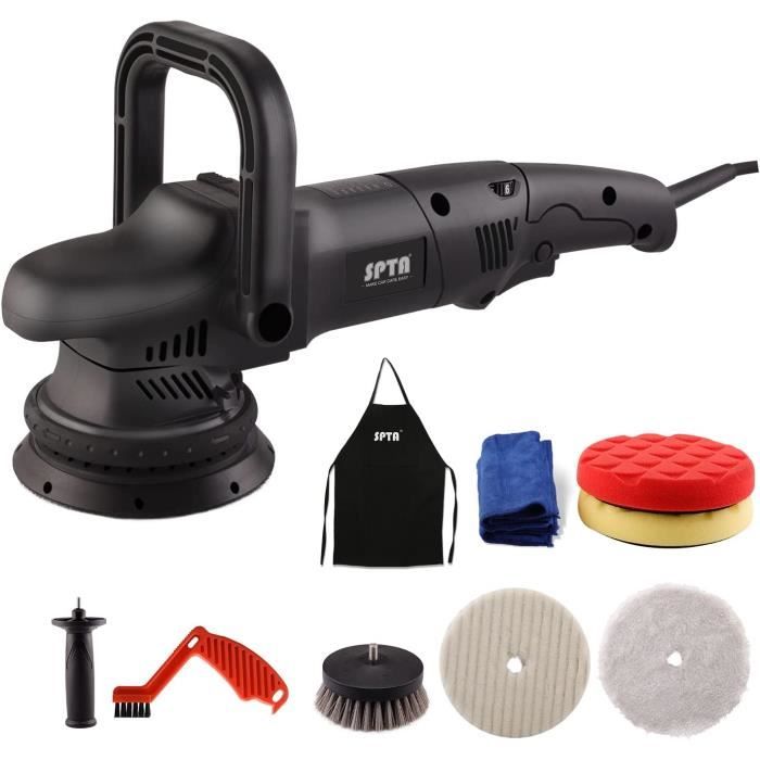 Polisseuse Excentrique KATSU 850W 150mm - 6 Vitesses, Machine à Polir Voiture Moto Bateau