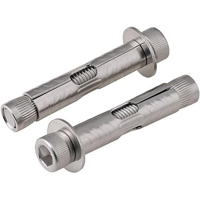 Vis D’entraîneur Hexagonales En Acier Inoxydable A2 – M5 à M10 – Pour Bricolage Solide