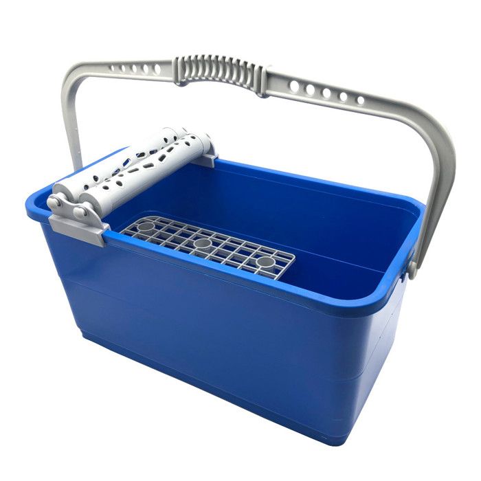 Rouleaux Triple Pour Seau Carreleur DEWEPRO - 26x13cm - Essorage Efficace Outils Carrelage