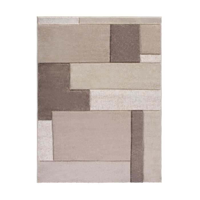 multi tapis de salon contemporain 200x290 cm anthracite cdiscount maison