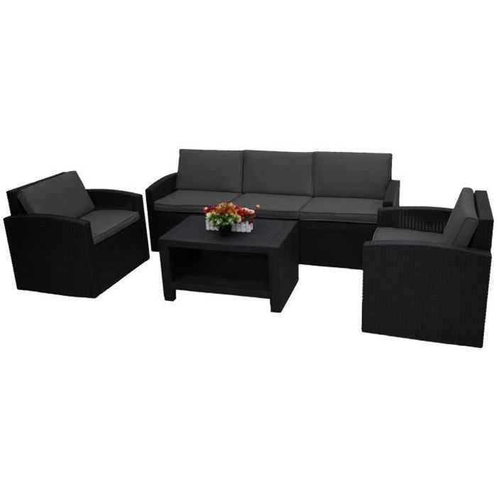 Fin De Serie Salon De Jardin Resine Salon De Jardin Resine Injectee Vancouver 5 Places Gris Gris